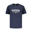 Tommy Hilfiger Blaues Baumwoll-T-Shirt für Herren