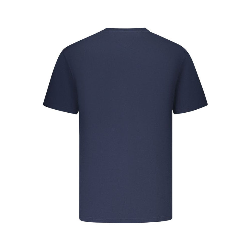 Tommy Hilfiger Blaues Baumwoll-T-Shirt für Herren