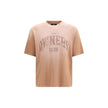 Represent Braunes Baumwoll-T-Shirt