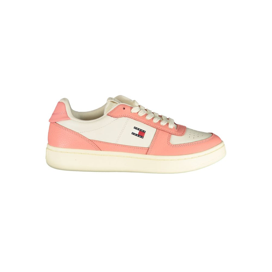 Tommy Hilfiger White Polyester Sneakers