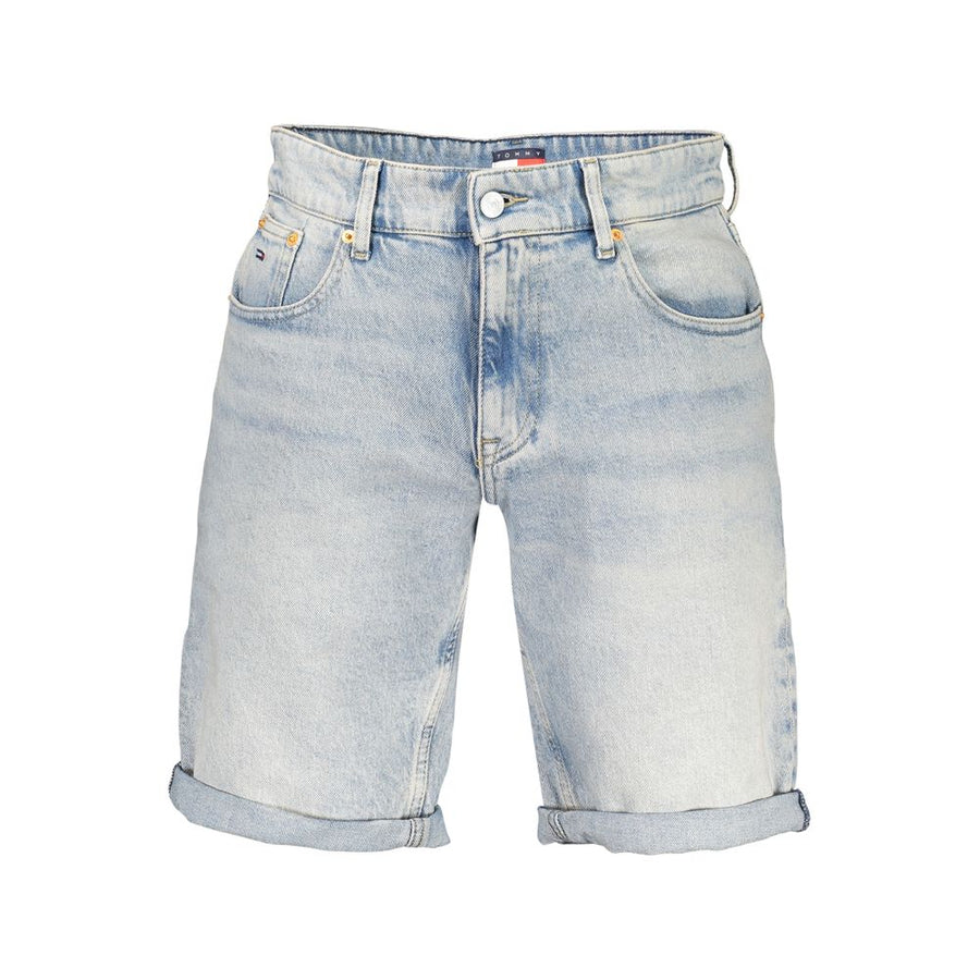 Tommy Hilfiger Azzurro Baumwoll-Shorts für Herren