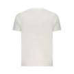 Coveri Moving Weißes Herren-T-Shirt aus Baumwolle