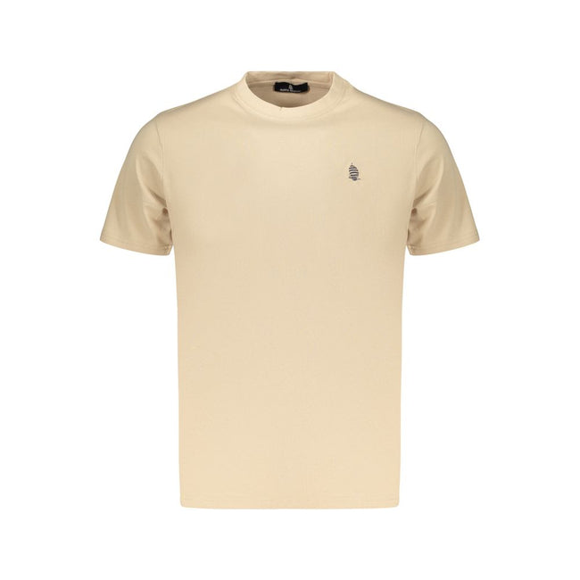 Marina Yachting Beige Baumwoll-T-Shirt für Herren