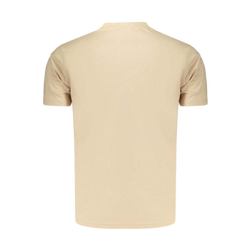 Marina Yachting Beige Baumwoll-T-Shirt für Herren