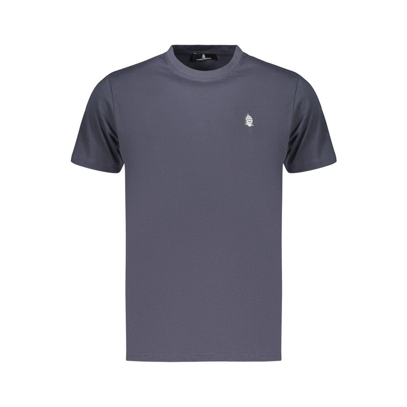 Marina Yachting Blaues Baumwoll-T-Shirt für Herren
