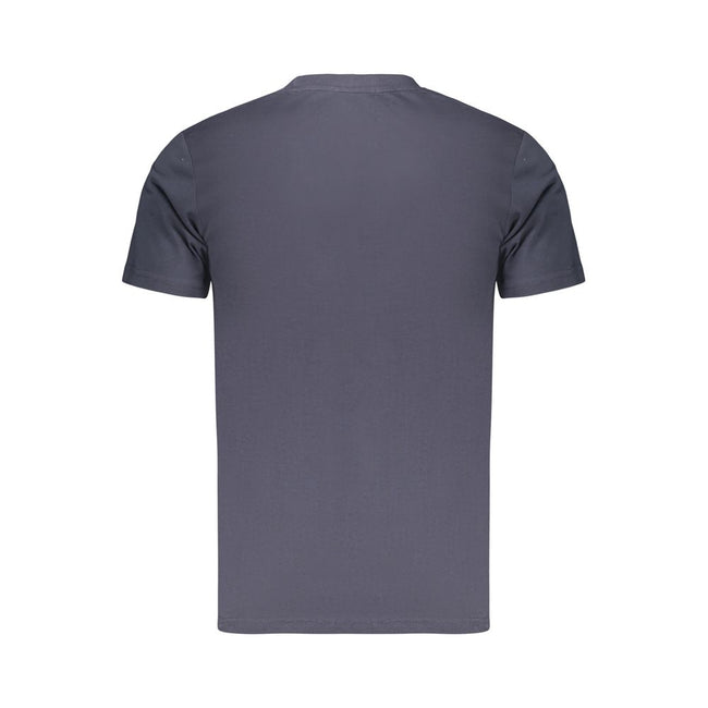 Marina Yachting Blaues Baumwoll-T-Shirt für Herren