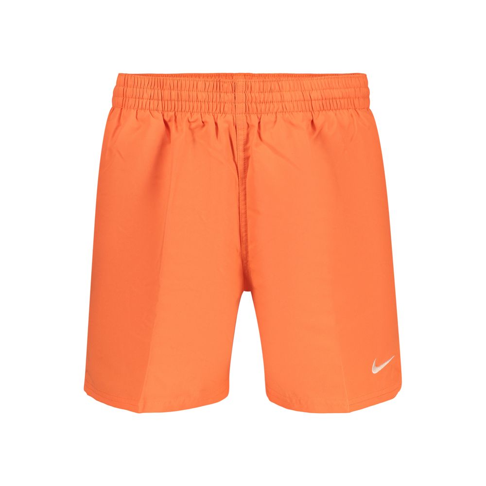 Men's Nike Orange Polyester Swim Shorts
