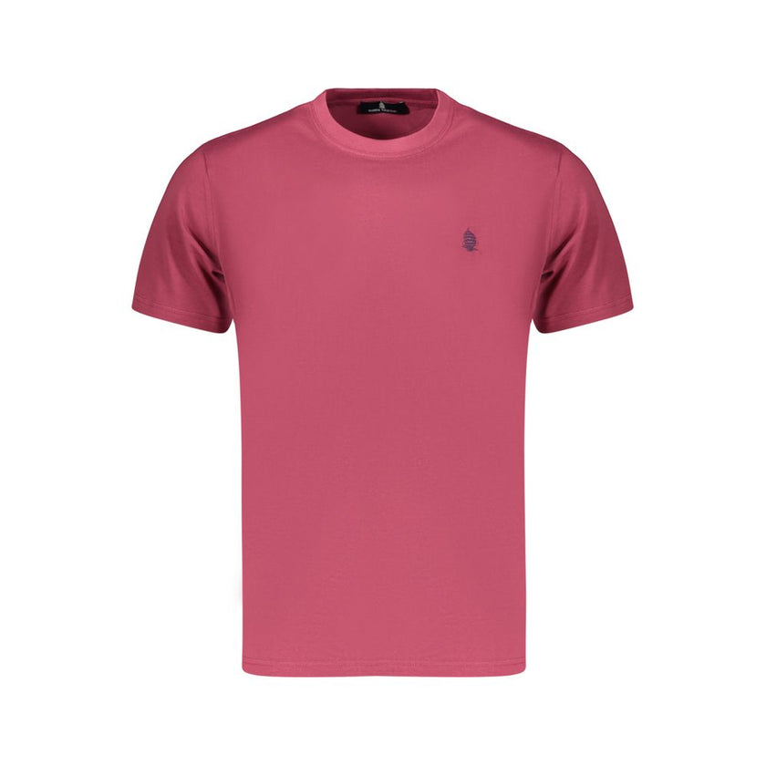 Marina Yachting Rotes Baumwoll-T-Shirt für Herren