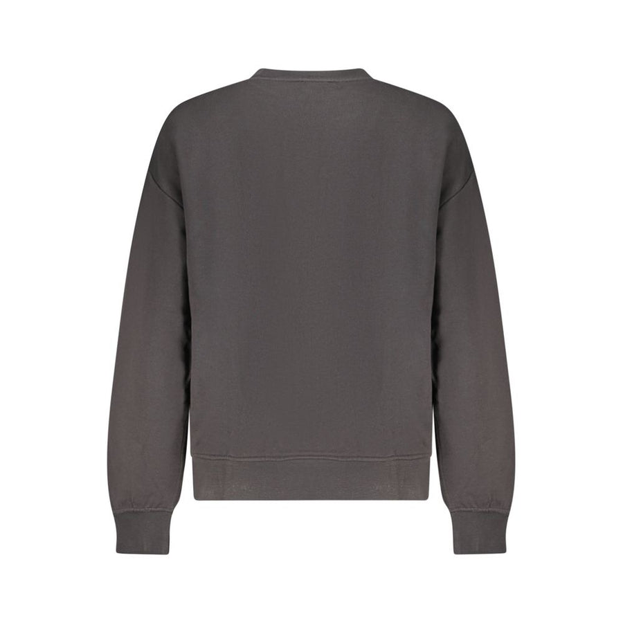 Calvin Klein Schwarzer Baumwoll-Sweatshirt für Damen