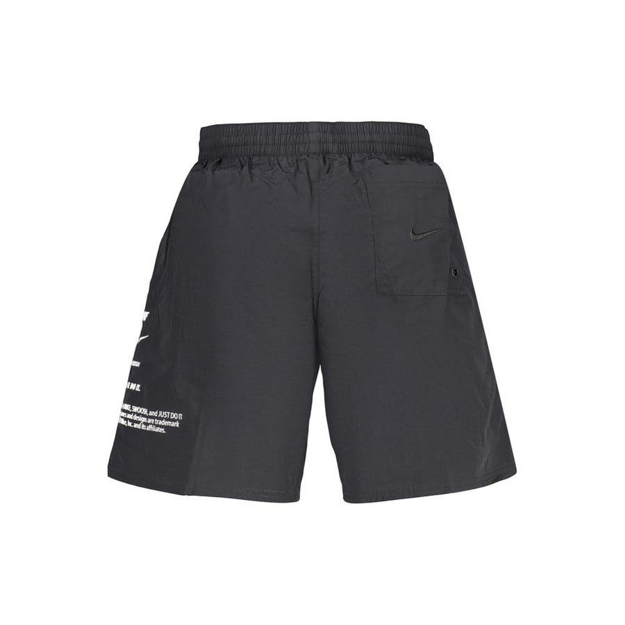 Nike Schwarze Herren-Badeshorts aus Polyester