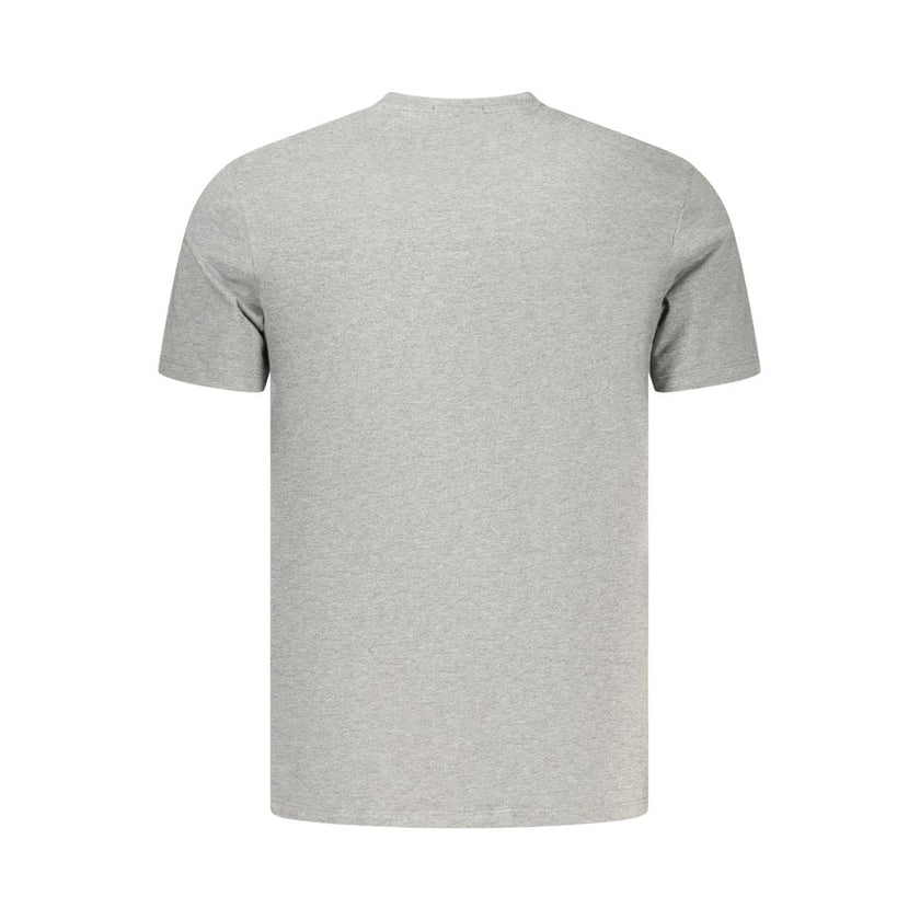 Calvin Klein Graues Baumwoll-T-Shirt für Herren