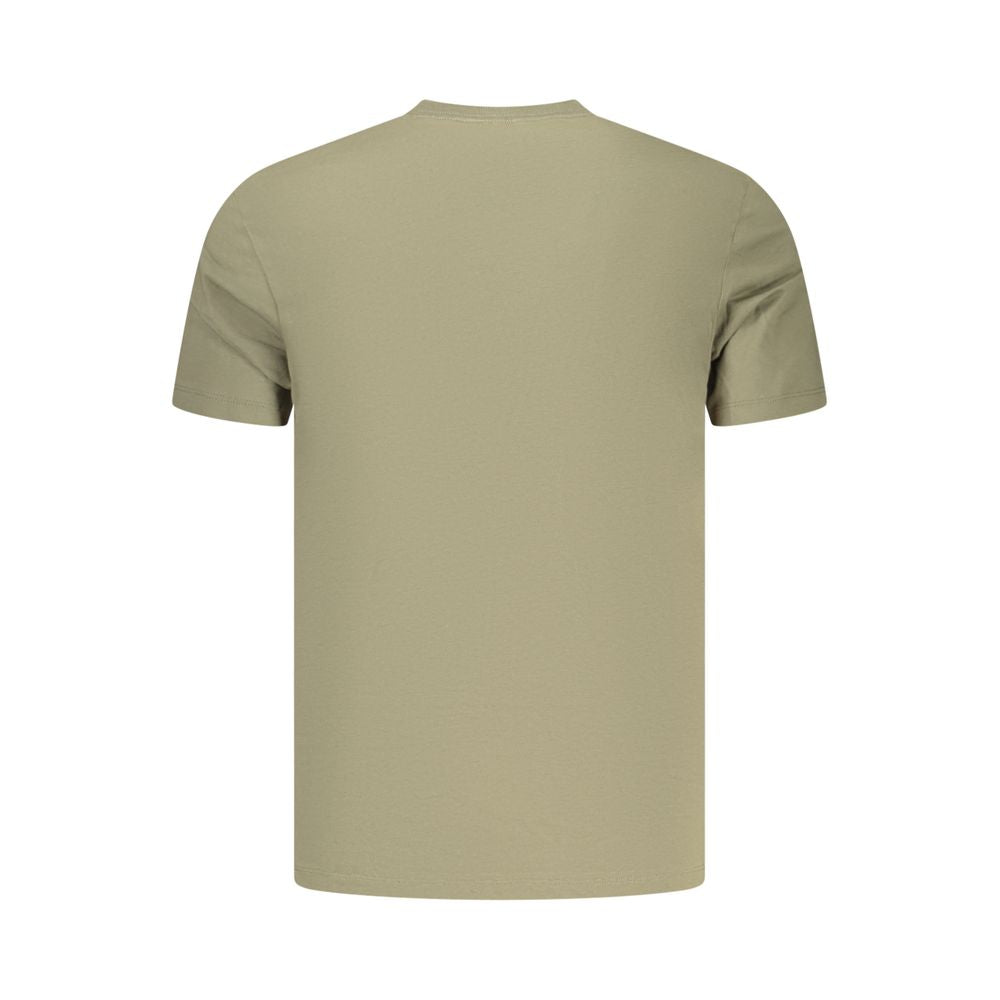 Calvin Klein Men's Green Cotton T-Shirt