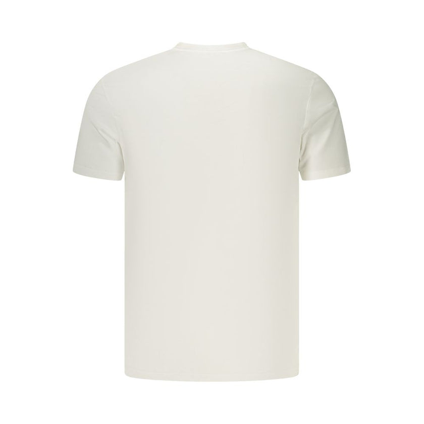 Calvin Klein Weißes Herren-T-Shirt aus Baumwolle