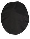 Dolce & Gabbana Herren Schwarze Baumwolle Stretch Newsboy Mütze Capello Hut