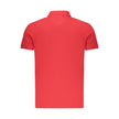 Marina Militare Rosso Baumwoll-Poloshirt für Herren