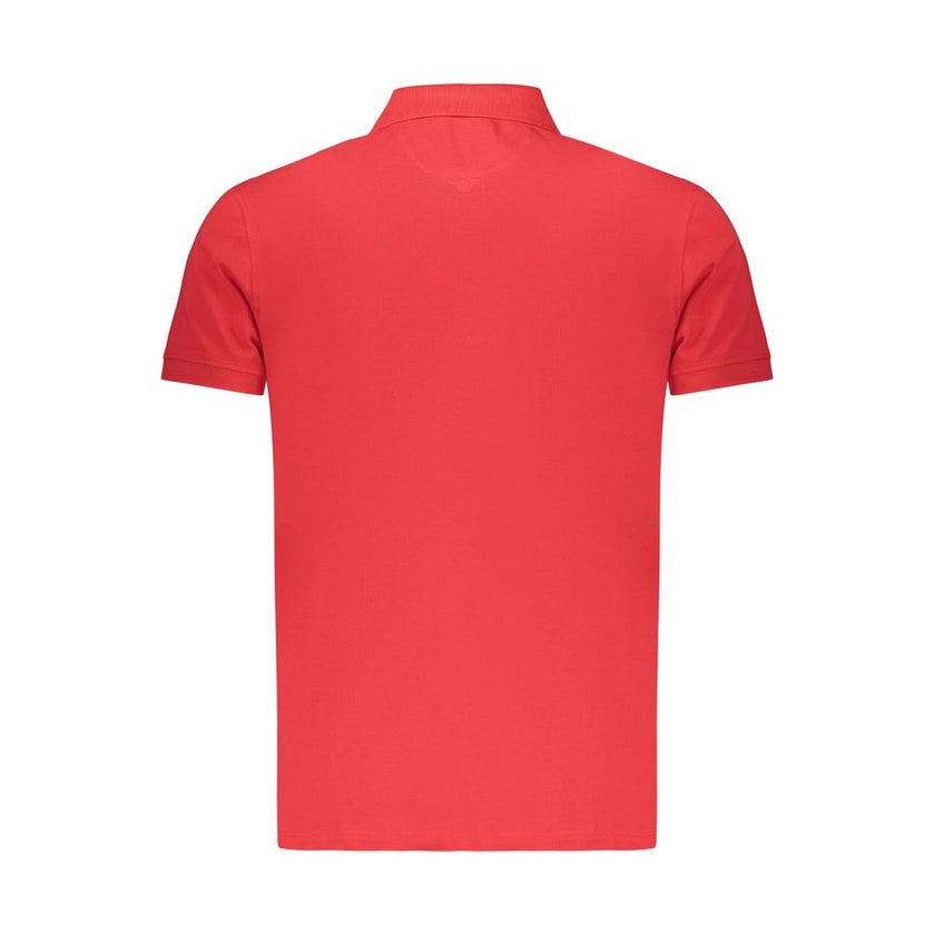 Marina Militare Rosso Baumwoll-Poloshirt für Herren