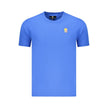 Marina Militare Blaues Baumwoll-T-Shirt für Herren