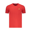 Marina Militare Rotes Baumwoll-T-Shirt für Herren