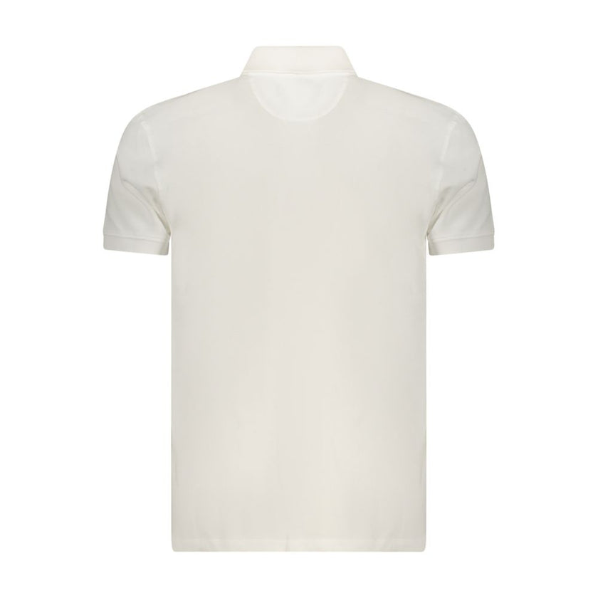 Marina Militare Bianco Baumwoll-Poloshirt für Herren