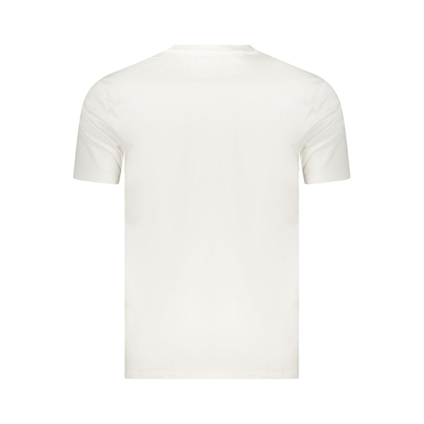 Marina Militare Bianco Baumwoll-T-Shirt für Herren