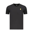 Marina Militare Schwarzes Baumwoll-T-Shirt für Herren