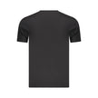 Marina Militare Schwarzes Baumwoll-T-Shirt für Herren