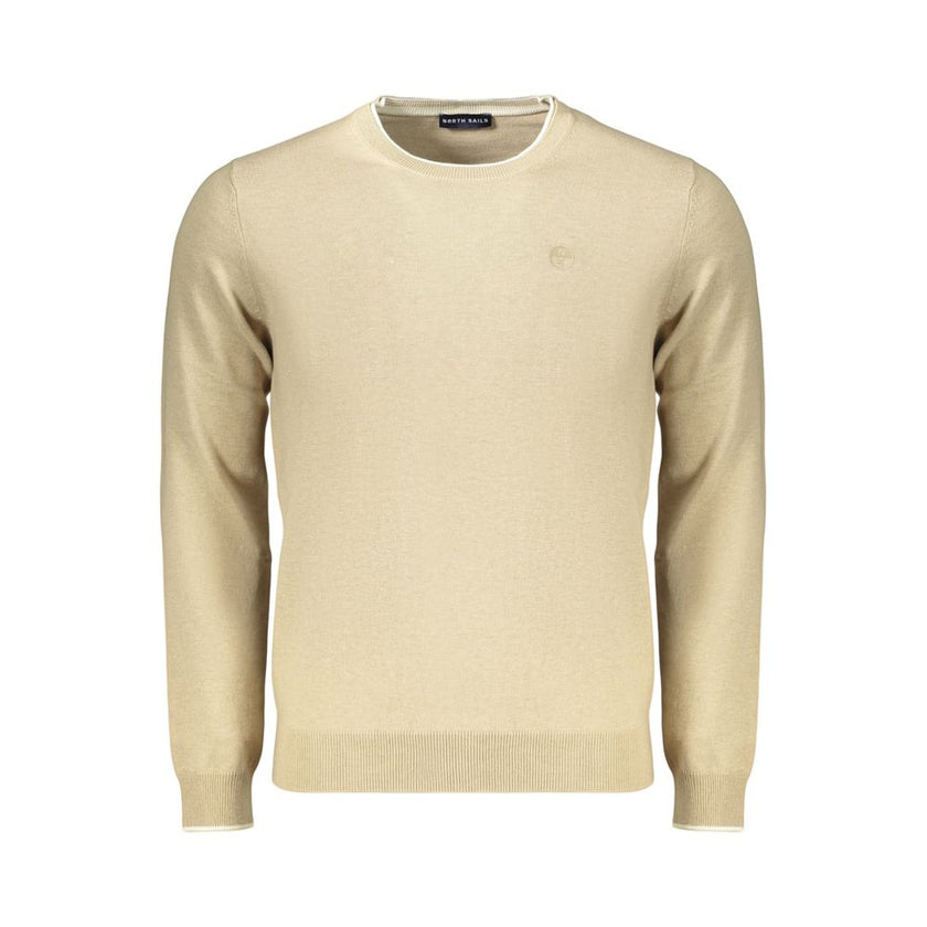 North Sails Beiger Baumwollpullover für Herren