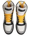 Dolce & Gabbana Multicolor Leder High Top Sneakers Schuhe