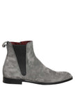 Dolce & Gabbana Graue Chelsea Boots aus Wildleder
