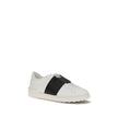 Valentino Garavani Sneakers aus schwarzem und weißem Kalbsleder, Low-Top-Modell