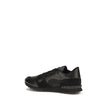 Valentino Garavani Schwarze Sneaker aus Polyester für sportliche Looks