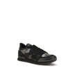 Valentino Garavani Schwarze Polyamid-Sneaker für Sport