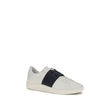 Valentino Garavani Sneakers aus blauem Kalbsleder Bos Taurus, Low-Top