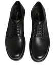 Dolce & Gabbana Schwarze Leder Schnür-Derby-Anzugschuhe für Herren