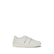 Valentino Garavani Weiße Bos Taurus Kalbsleder Athletic Sneaker