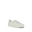 Valentino Garavani Weiße Bos Taurus Kalbsleder Athletic Sneaker
