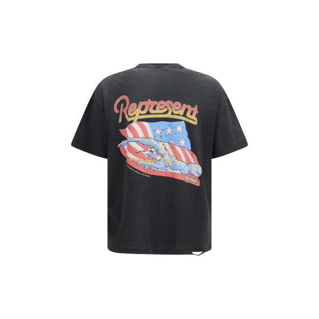 Graues Baumwoll-T-Shirt darstellen