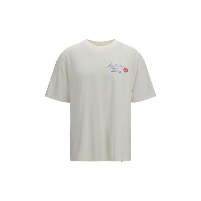Represent Weißes Baumwoll-T-Shirt