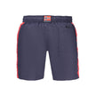 Norway 1963 Blaue Badeshorts aus Polyamid für Herren