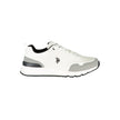 U.S. POLO ASSN. Weiße Sneaker aus Polyester im Athletic-Stil