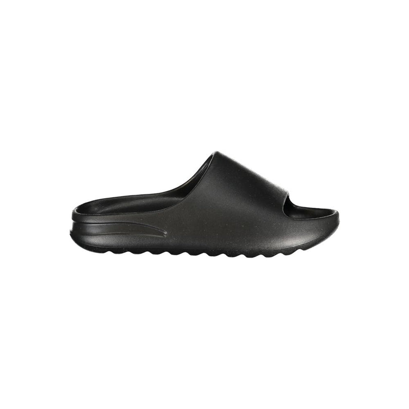 Norway 1963 Schwarze Sandalen aus Polyethylen