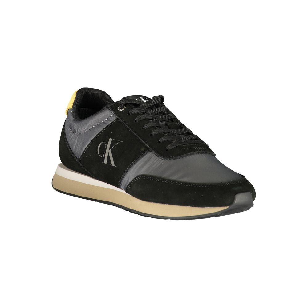 Calvin Klein Black Polyester Sneaker