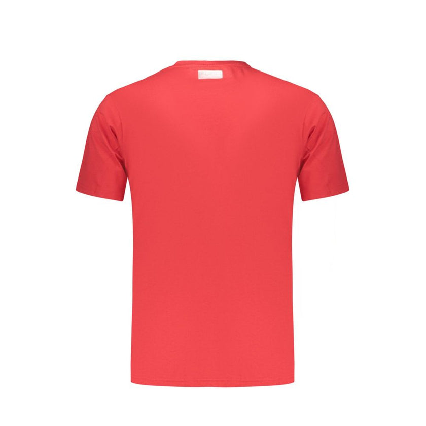 Bikkembergs Rosso Baumwoll-T-Shirt für Herren