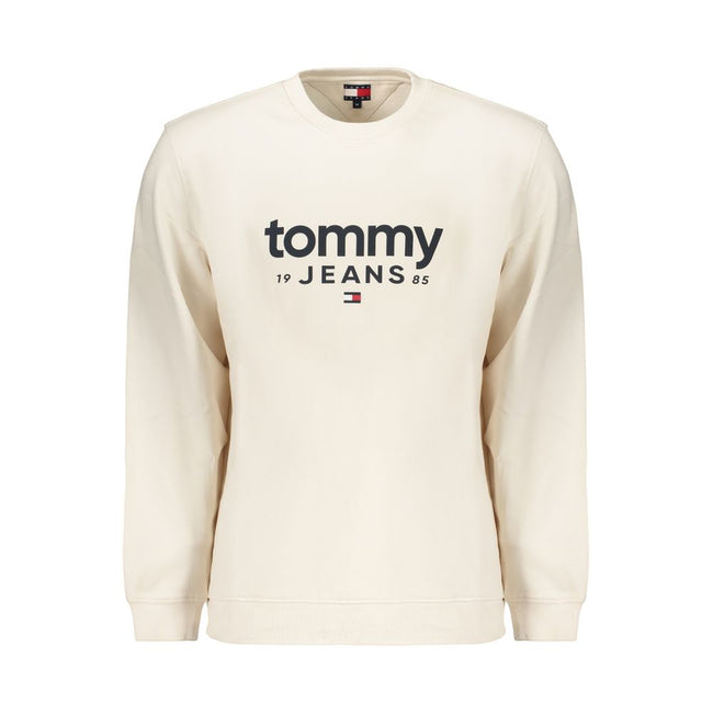 Tommy Hilfiger Weißes Herren-Sweatshirt aus Baumwolle