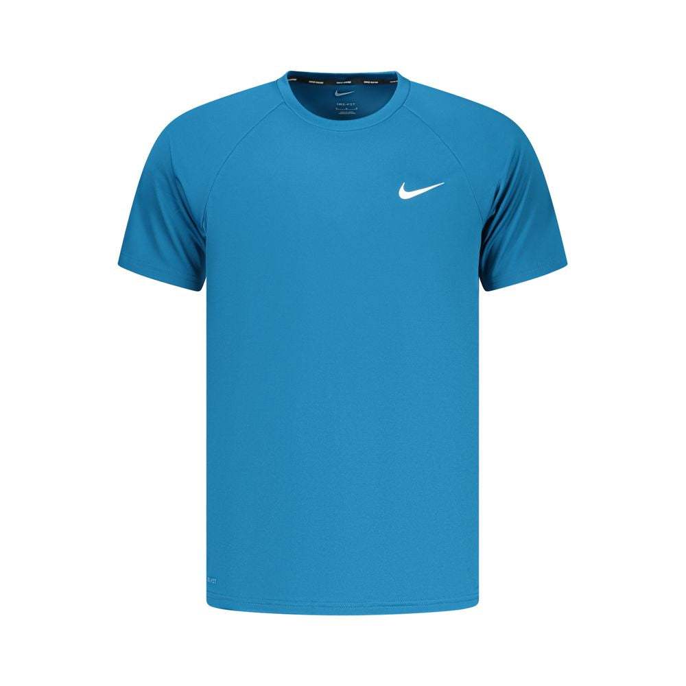 Nike Men's Blue Polyester T-Shirt