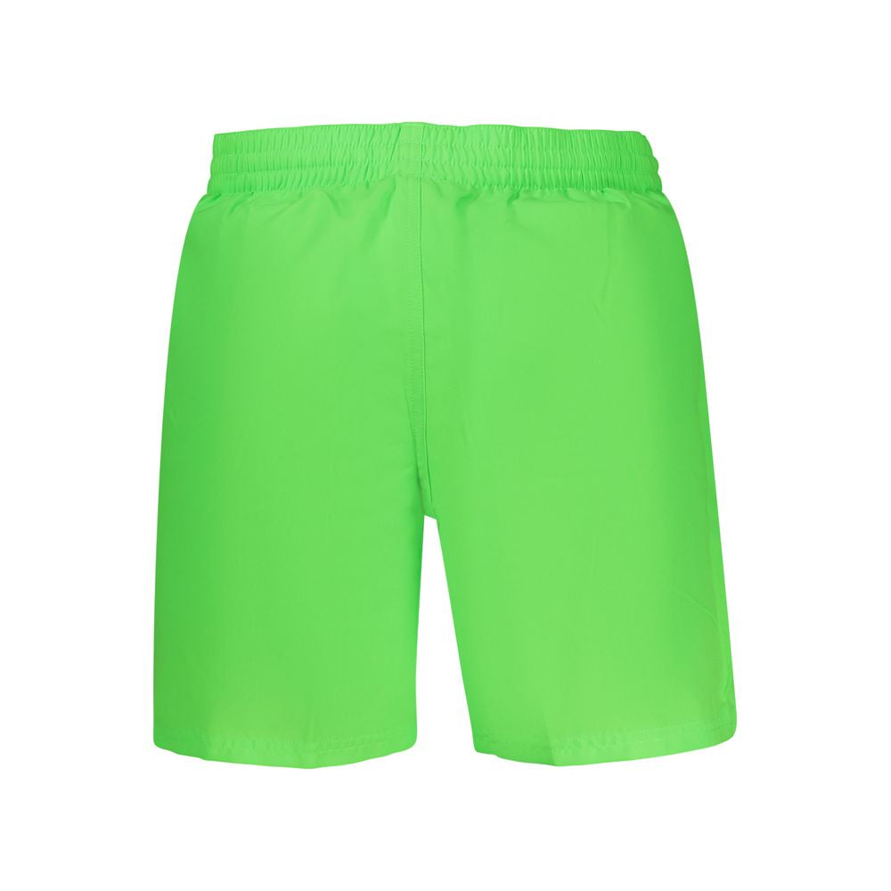 Nike Men's Green Polyester Swim Shorts