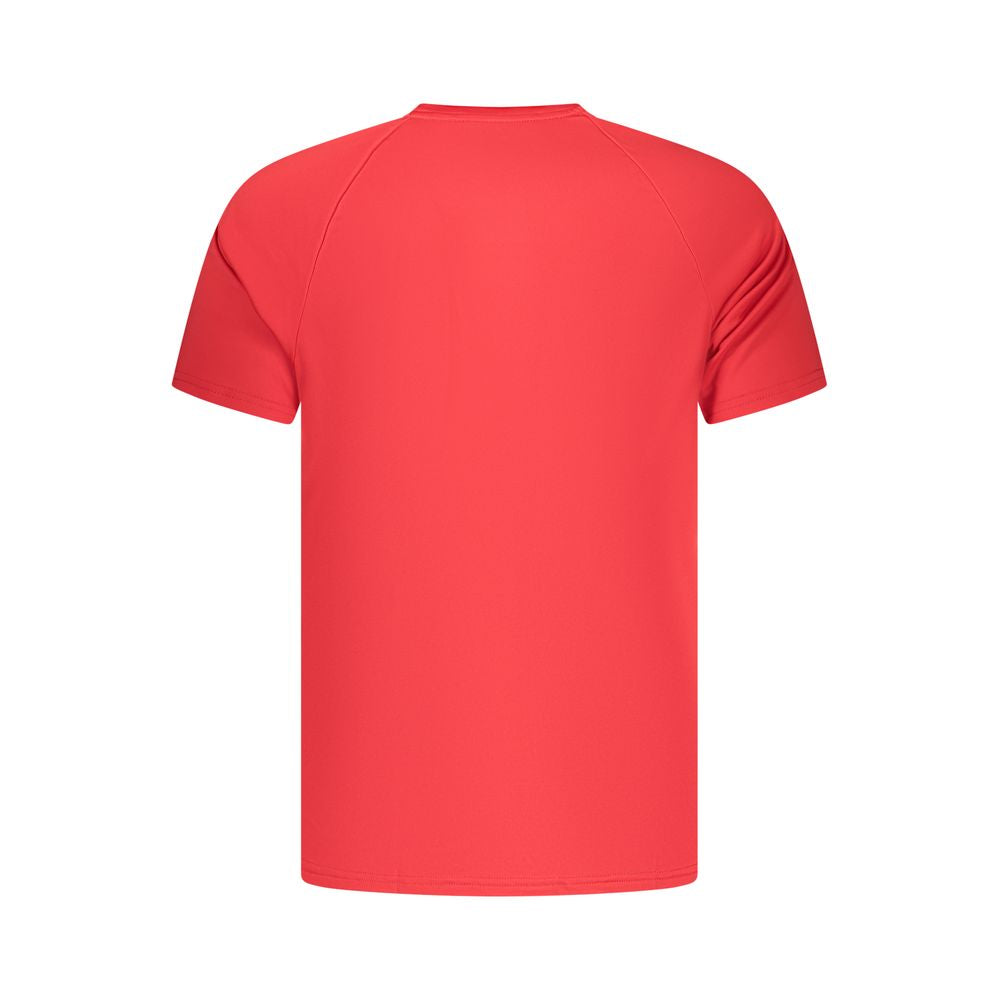 Nike Men's Red Polyester T-Shirt