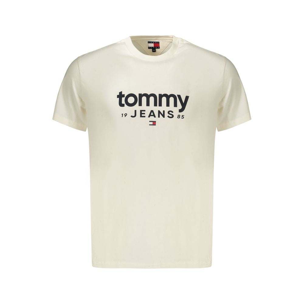 Tommy Hilfiger Men's White Cotton T-Shirt
