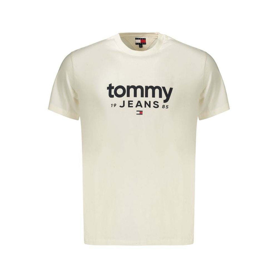 Tommy Hilfiger Men's White Cotton T-Shirt