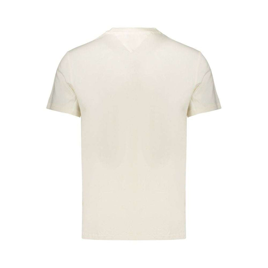 Tommy Hilfiger Men's White Cotton T-Shirt